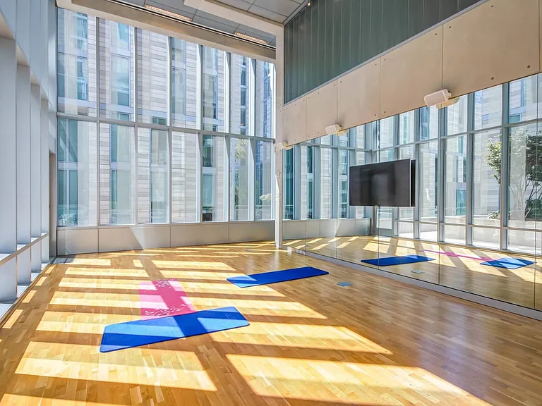 A bright, peaceful space to move, stretch, and breathe.