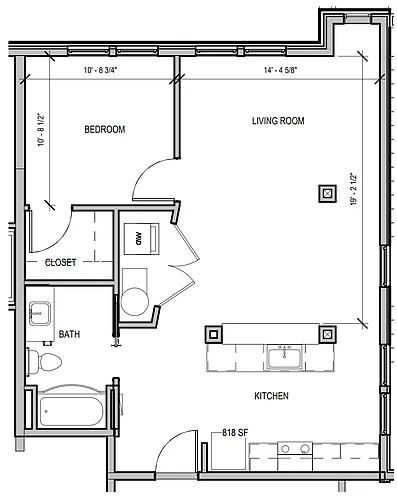 Floor plan Amour