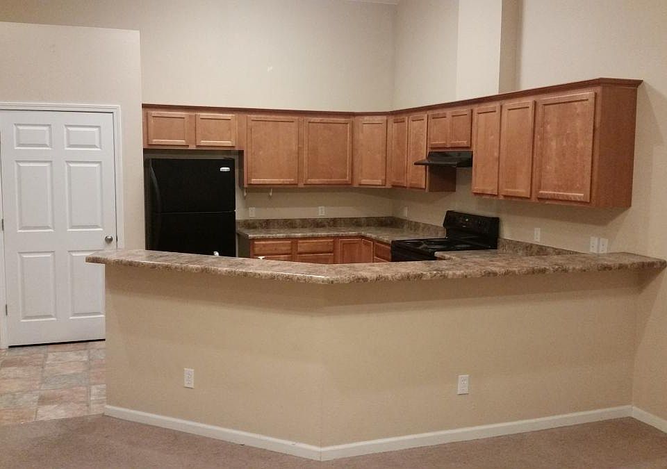 Looking at the large open Kitchen