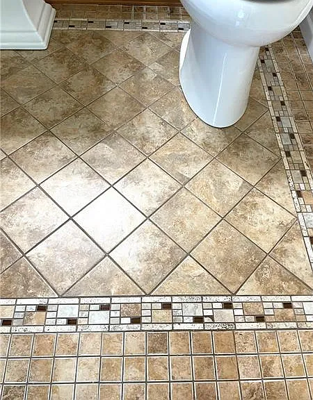 Bathroom floor