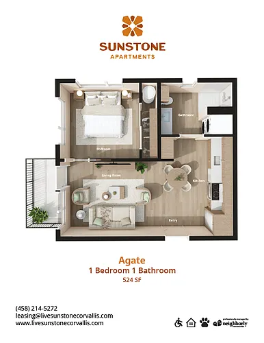 Floor plan Agate