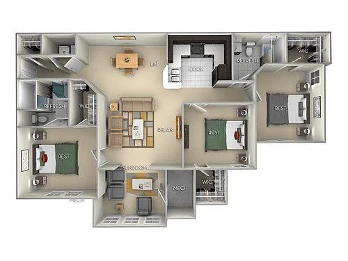 Floor plan The Promenade