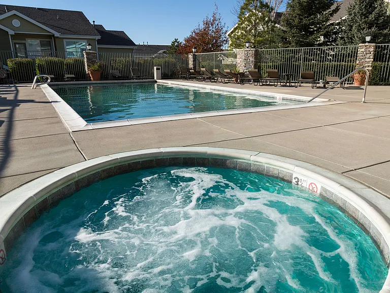 Spa in Pool Area