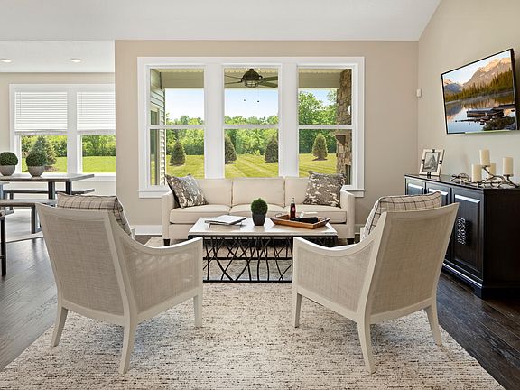 The Sarasota Family Room Illustration Purposes Only