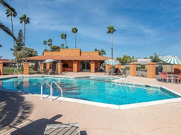 Pool and clubhouse