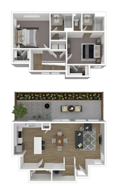 Floor plan 58-B2