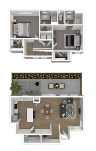 Floor plan 58-B2