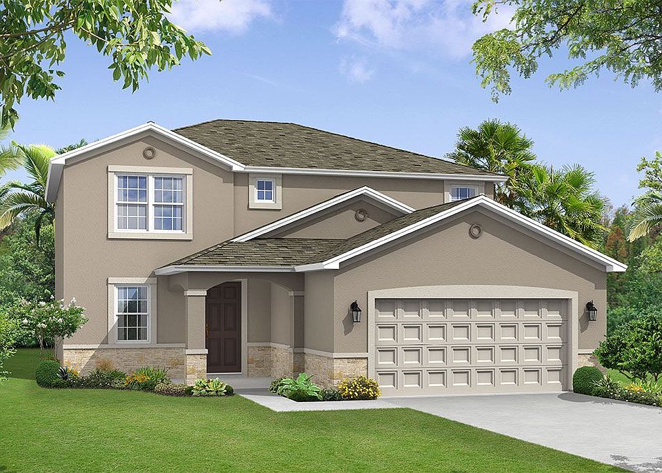 Saratoga elevation 1 William Ryan Homes Tampa