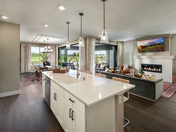Reunion Model Home Kitchen