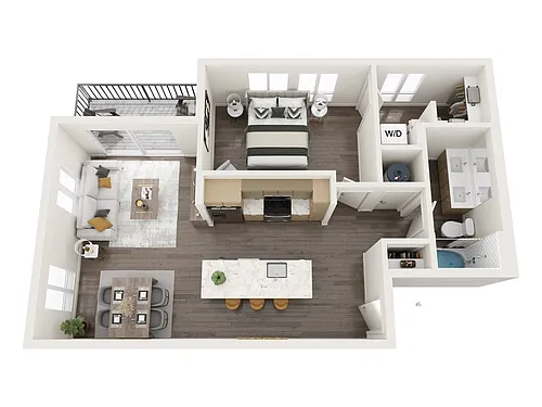 Floor plan 1D