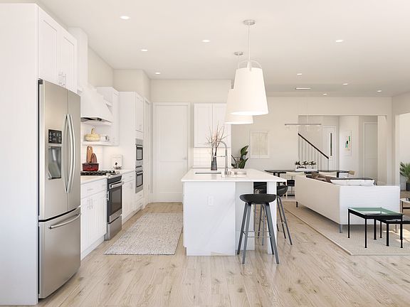 Kitchen open to great room