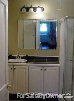 Bathroom
						:
						Updated with linen closet, Corner Shower, Marble Counter top.