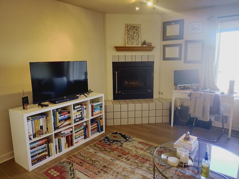 Living Room with Fireplace