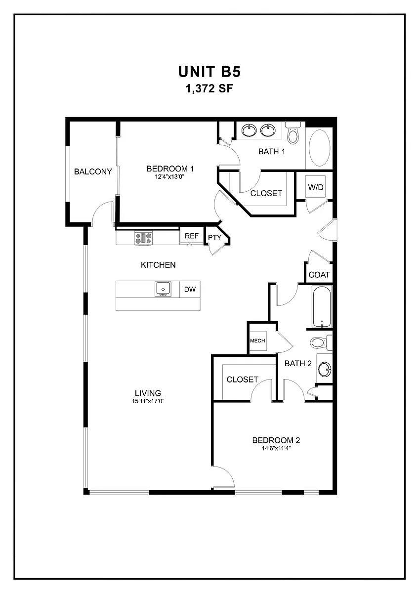 Floor plan B5