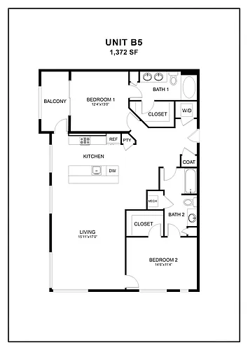 Floor plan B5