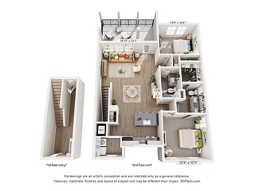 Floor plan The Bellamy