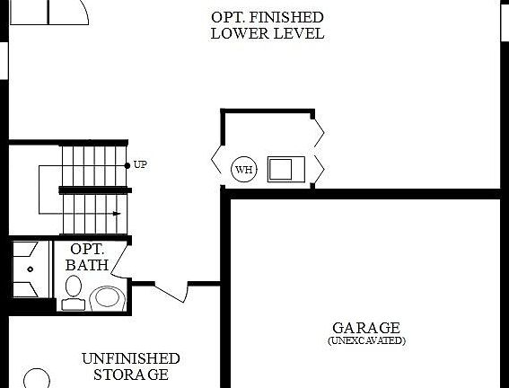 Unfinished Lower Level