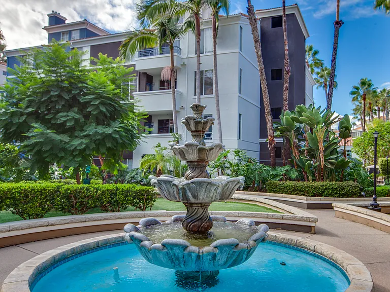 Water features and lush landscaping surround our community