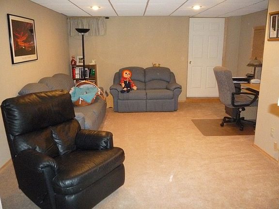 Family Room in Lower Level