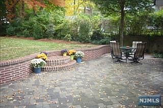 Patio with Fenced Backyard
