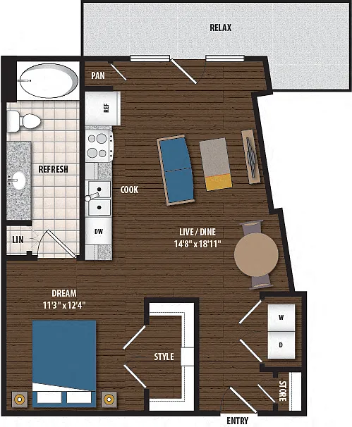 Floor plan A6