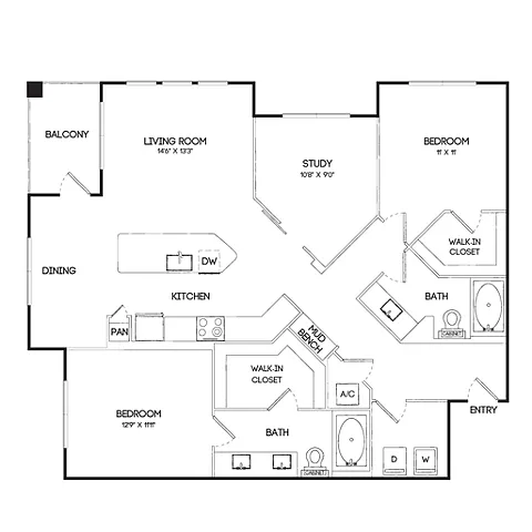 Floor plan Magnolia II