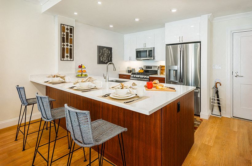 Brand New Single Level Apartment Homes - Kitchen