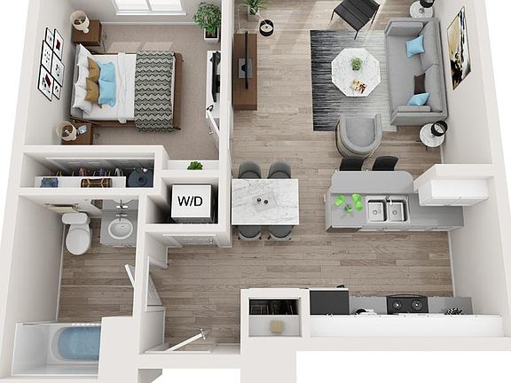 Different floor plans to chose from