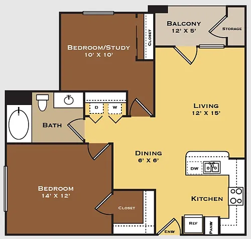 Floor plan B1