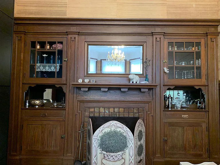 dining room mantle