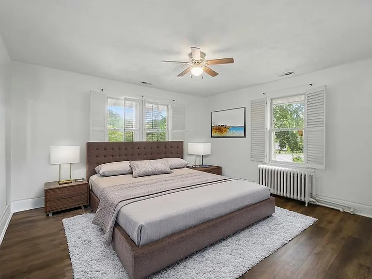 Bedroom Virtually staged
