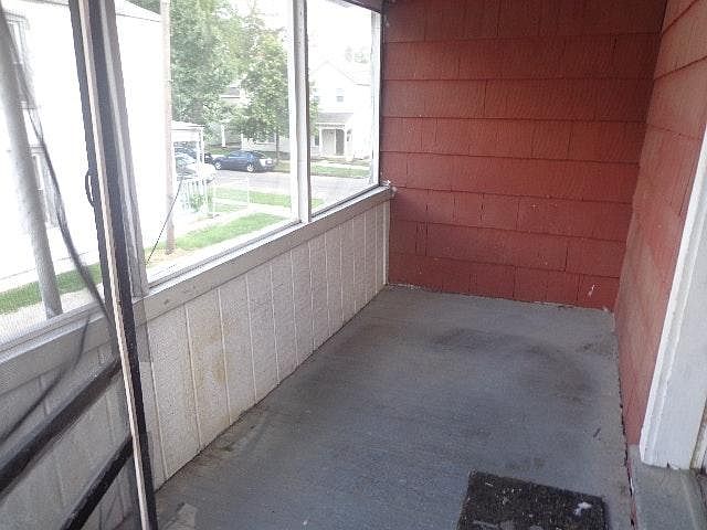 Private screened porch