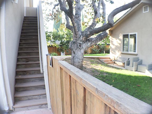 An additional outdoor entrance for the 2nd level
