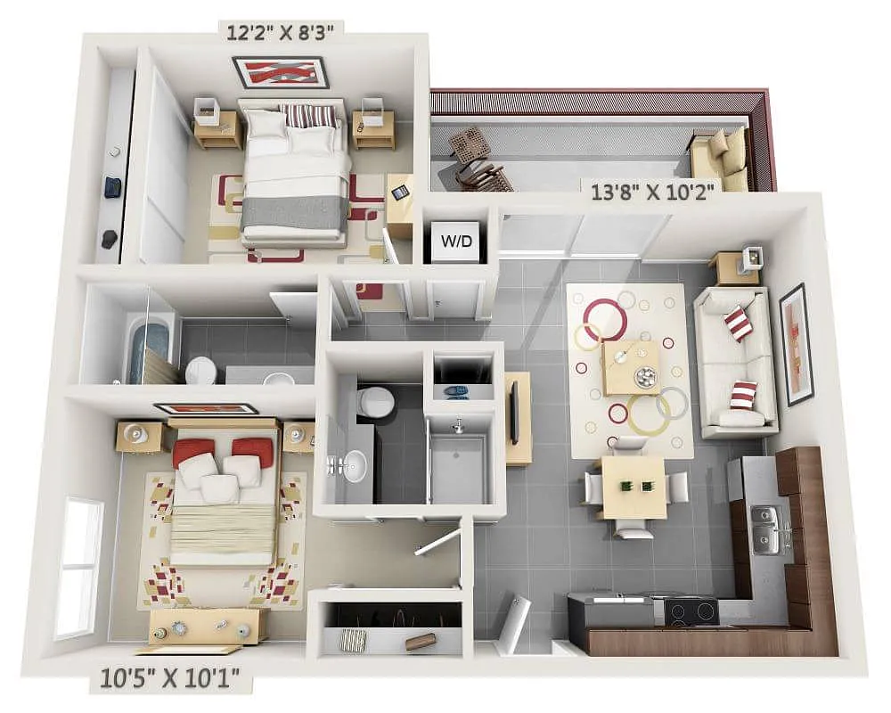 Floor plan Balboa (B2C)