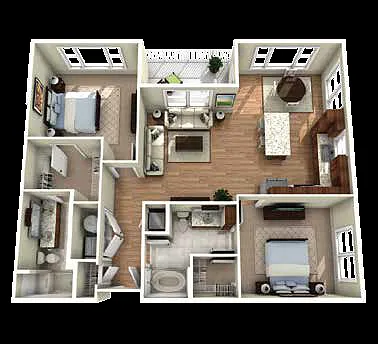 Floor plan Fearington