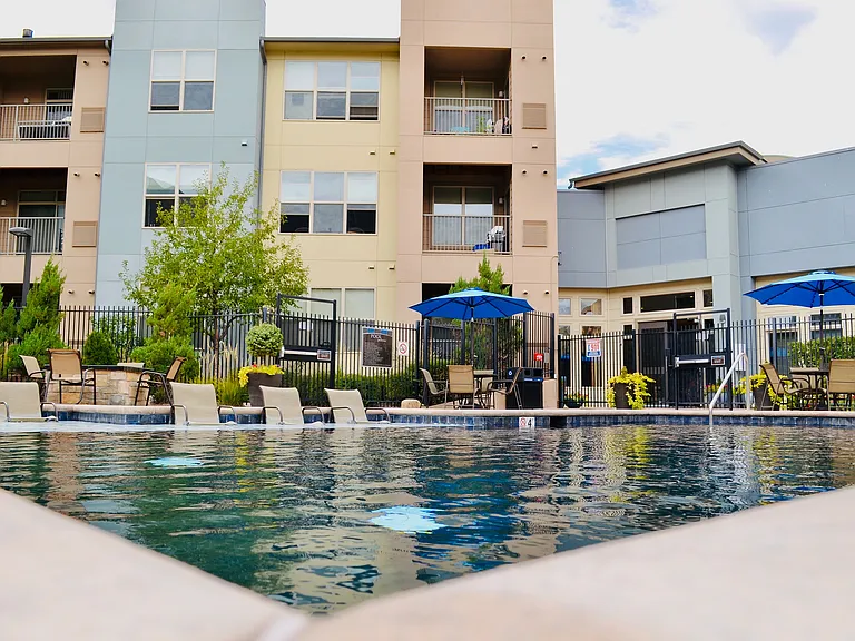 Pool Deck and Lounge Area