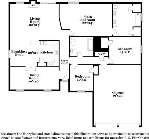 3 bed, 2.0 bath, 1900 sqft, $1,930 — Photo 2
