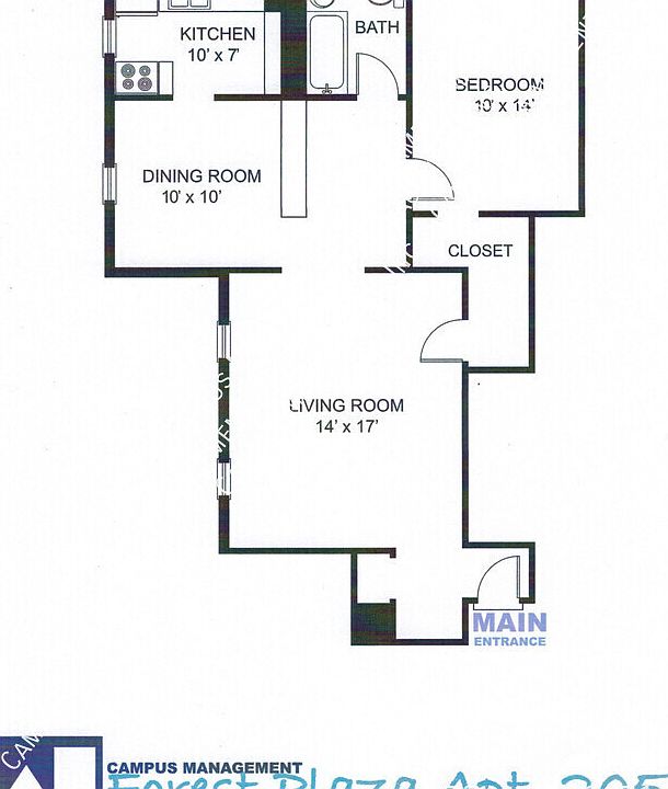 2nd image of 715 S Forest Ave #205