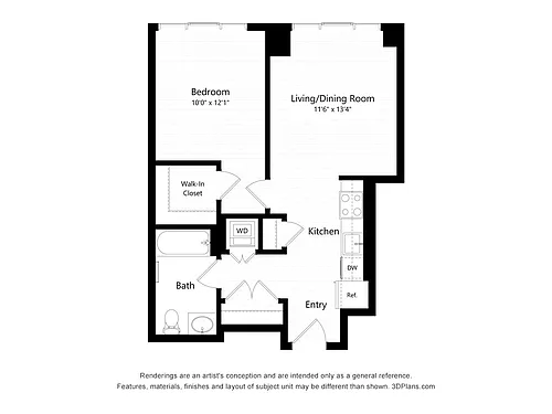 Floor plan Continuum 57_A8