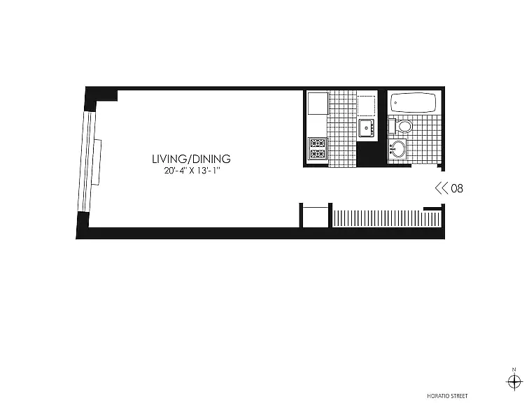 110 Horatio St #308 — Photo 8