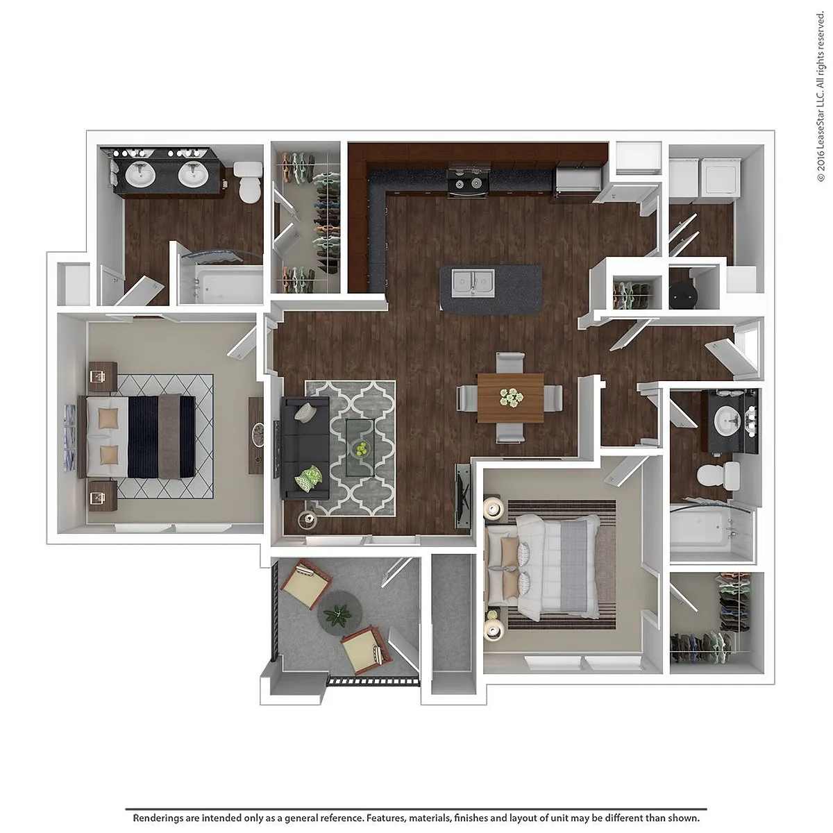 Floor plan The Concho