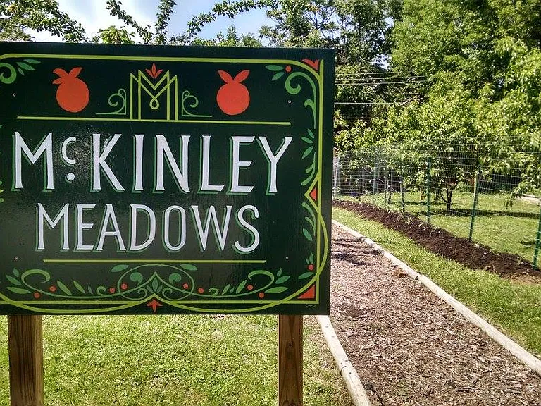 Garden and make new friends at McKinley Meadows, McKinley Heights community garden and urban edible forest, just around the corner. Great way to meet neighbors.