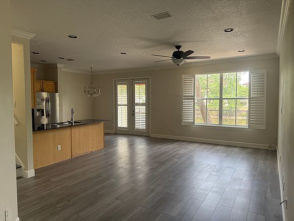 Living and kitchen view from the foyer