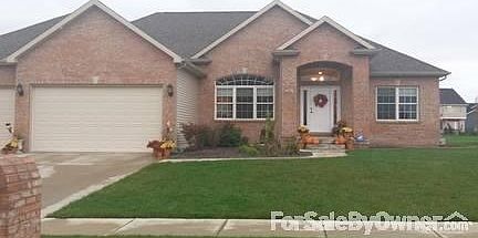 Beautiful brick front porch