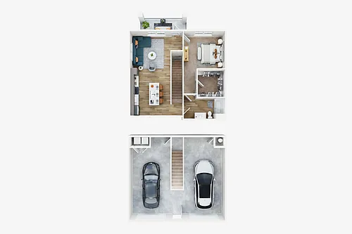 Floor plan The Mustang