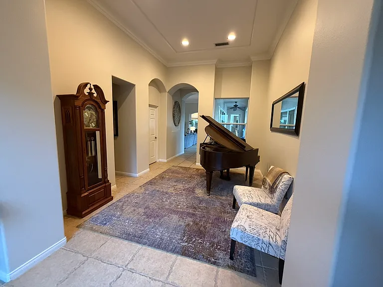 foyer/music room