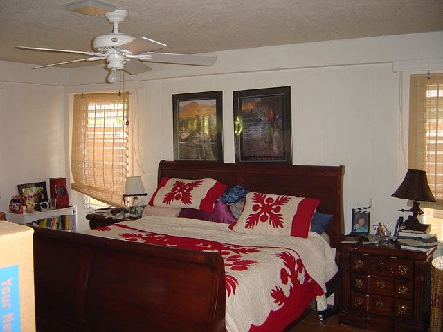 Spacious master bedroom
