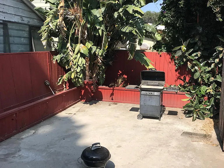 Backyard with BB.