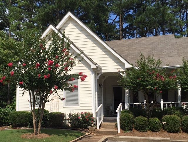 Front of cottage.