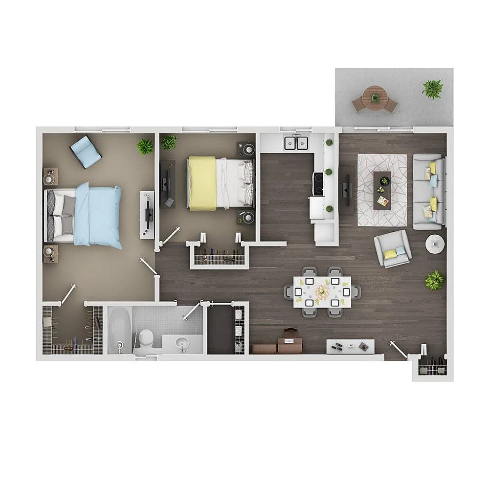 Floor plan B1